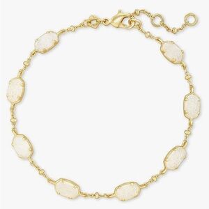 Karen Scott Emilie Link Bracelet in Gold Iridescent Drusy